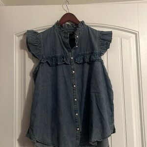 SSYS The Label Denim Shirt Large